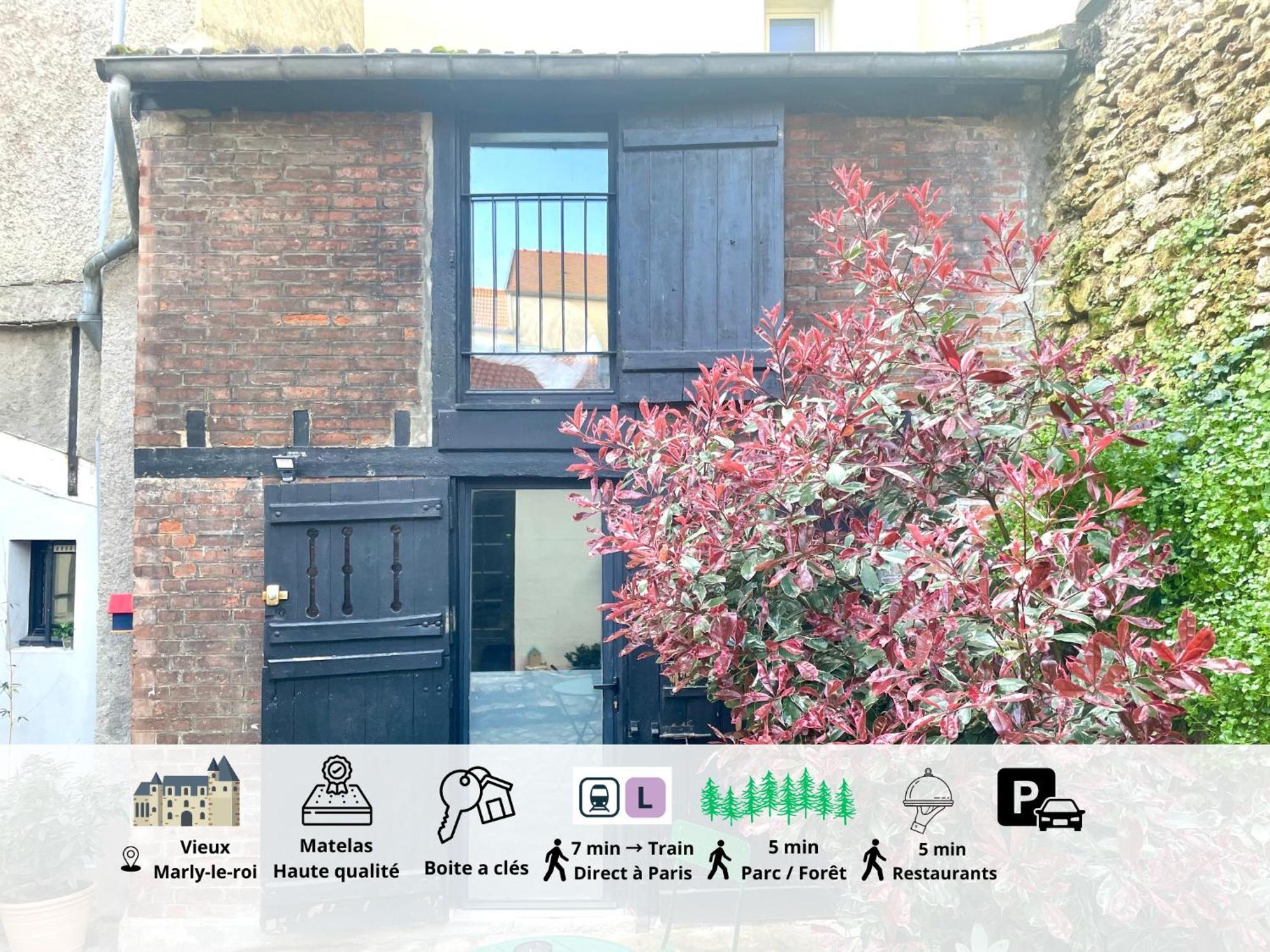 Maisonette Duplex - Tout Equipe - Matelas Haute Qualite Marly-le-Roi Exterior foto